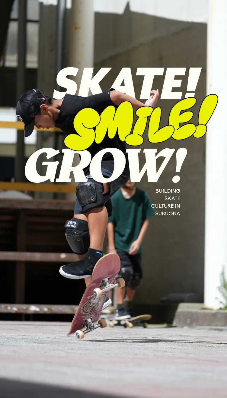 SKATE SMILE GROW