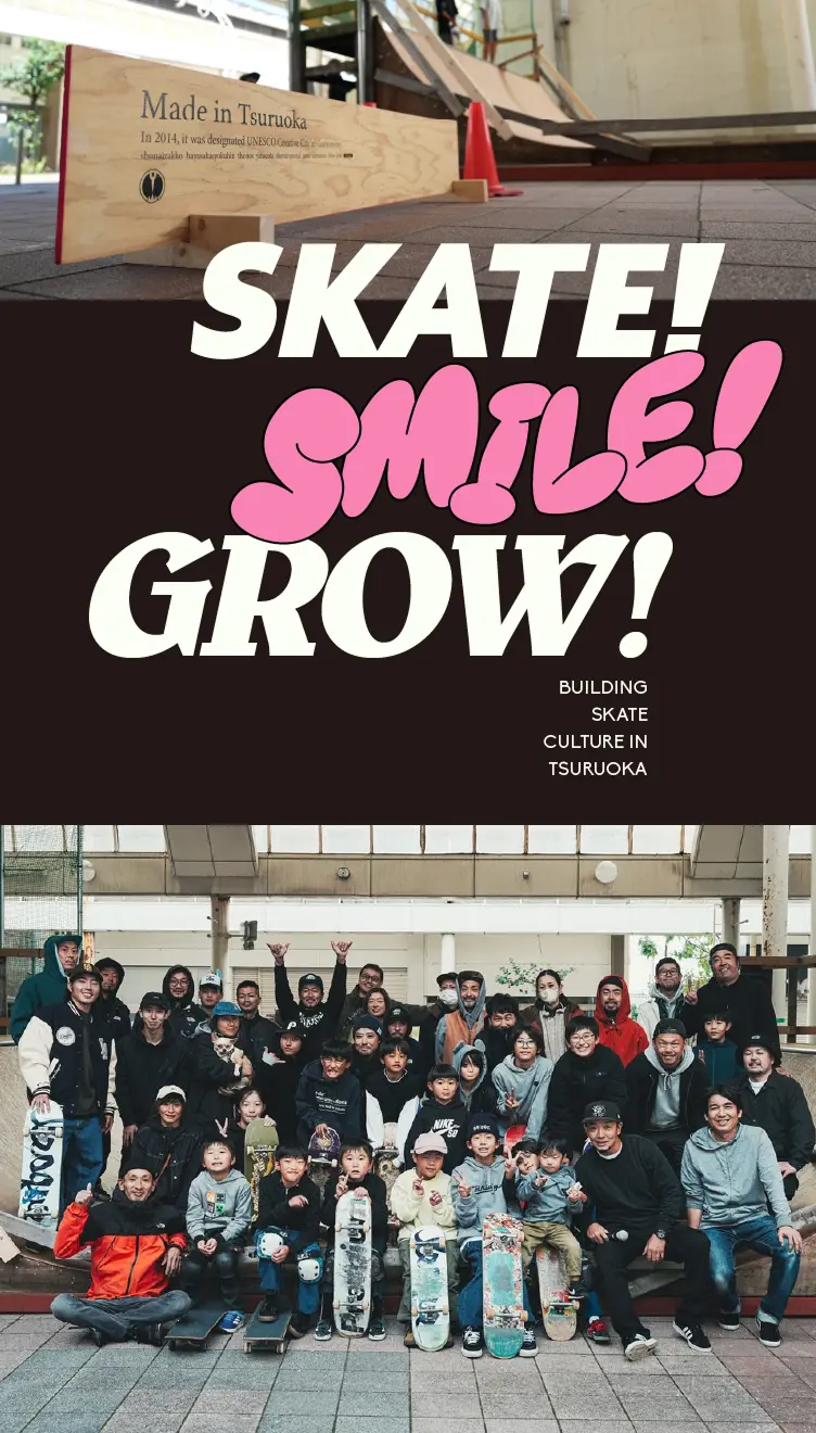 SKATE SMILE GROW