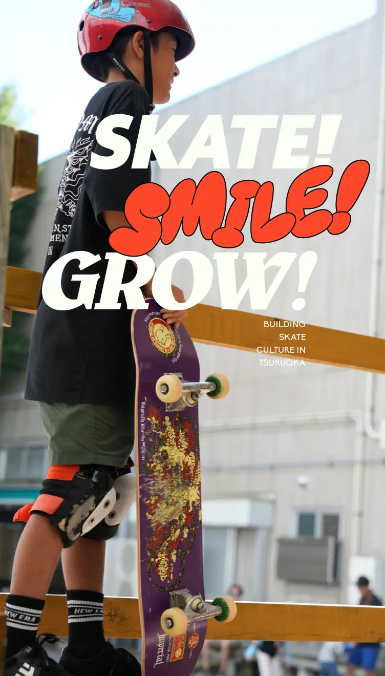 SKATE SMILE GROW
