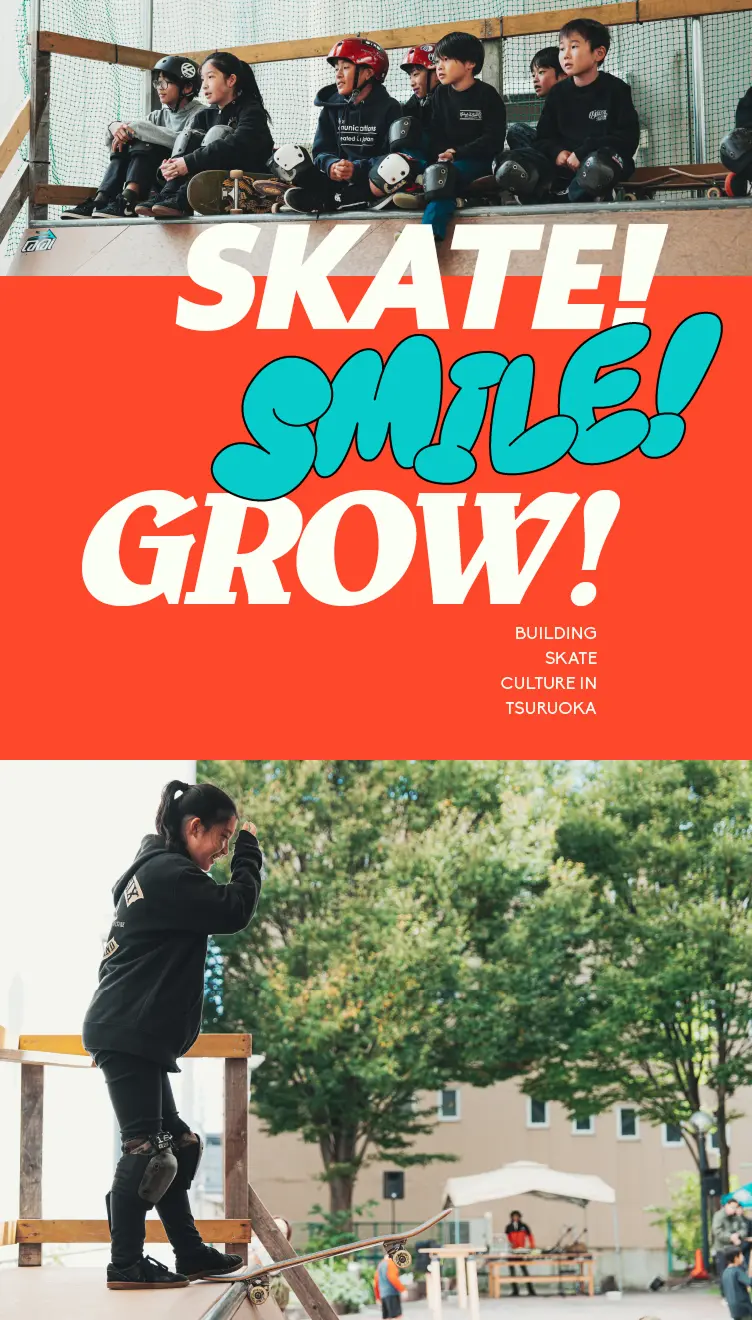 SKATE SMILE GROW